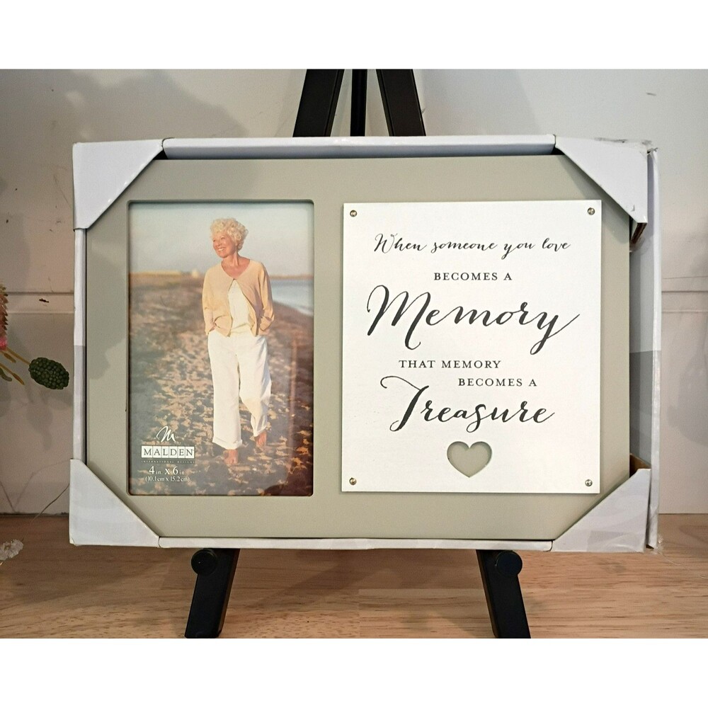 Malden Memorial 4x6 Photo Picture Frame Bereavement In Memory Of Sympathy Gift